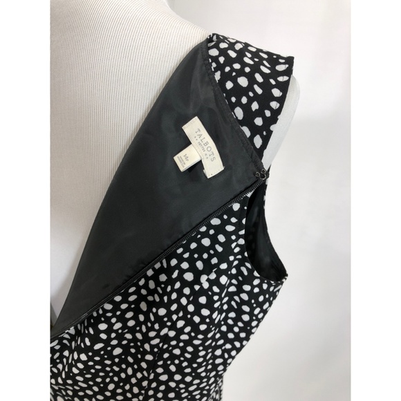 Talbots Women's Polka Dot Casual Dress Zipper - Picture 6 of 7